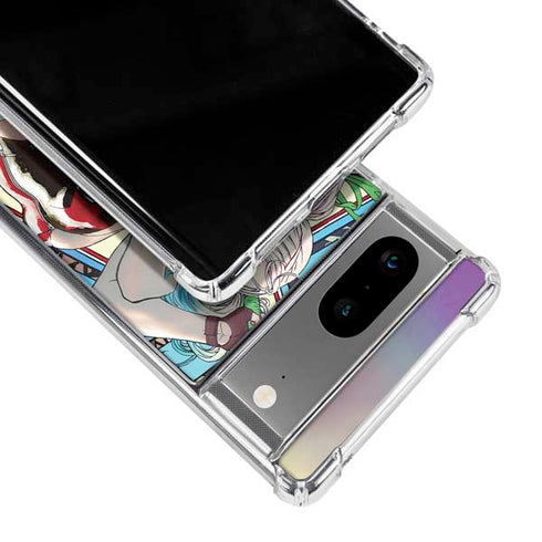 DC Comics Harley Quinn Action Pose Google Pixel 7a Clear Case